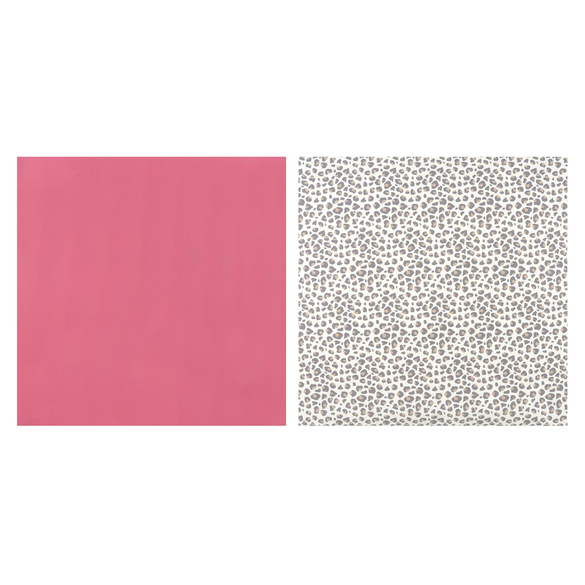 12" x 12" Classic Leopard & Red Sublimation Sheets by Make Market®